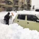 بارش برف سنگین ۱۴ کشته و نزدیک به ۲۰۰ زخمی در سراسر ژاپن برجای گذاشت