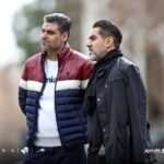 برگزاری تمرین تیم فوتبال پرسپولیس با حضور مدیرعامل