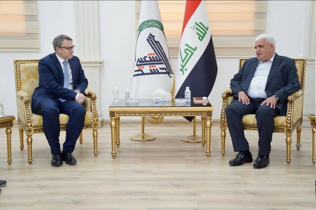 رئیس الحشد الشعبی هرگونه مداخله خارجی در امور داخلی عراق را مردود دانست رئیس الحشد الشعبی هرگونه مداخله خارجی در امور داخلی عراق را مردود دانست