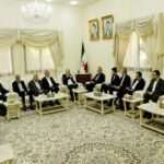 رایزنی رهبران حماس با لاریجانی در دوحه