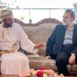 علی لاریجانی با وزیر خارجه عمان در مسقط دیدار و گفتگو کرد