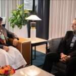 لاریجانی با سخنگوی انصارالله یمن دیدار کرد