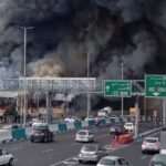 ملکی: حریق در بازارچه جنت آباد تحت کنترل است 