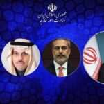 وزیر امور خارجه ایران با وزرای خارجه ترکیه، مصر و عربستان گفتگو کرد