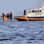 ۱ کشته و ۳ مفقود در پی واژگونی قایق ماهیگیری در ژاپن