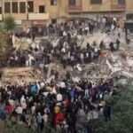 ۳ کشته و ۴ زخمی در حادثه فروریختن ساختمانی در طرابلس لبنان+ فیلم