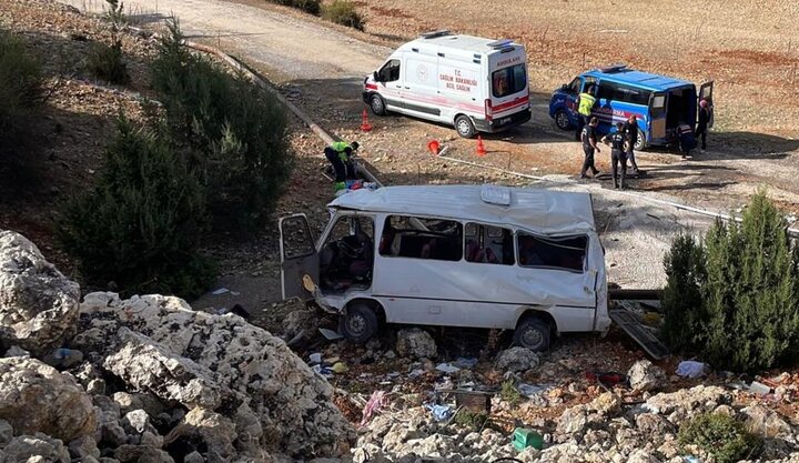 ۸ کشته در تصادف اتوبوس در جنوب ترکیه