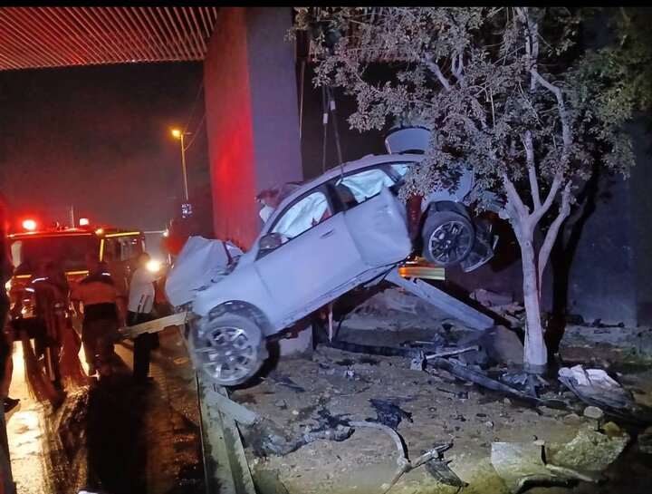 حادثه برای BMW در بزرگراه همت؛ سه نفر جان باختند
